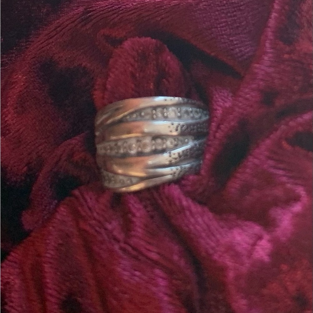 Silpada Organics Sterling Ring R2035 Size 4 - Picture 2 of 11